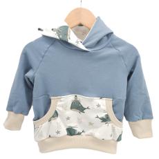 Hoodie [ Damen ] Küstenkind Wale Oktopus